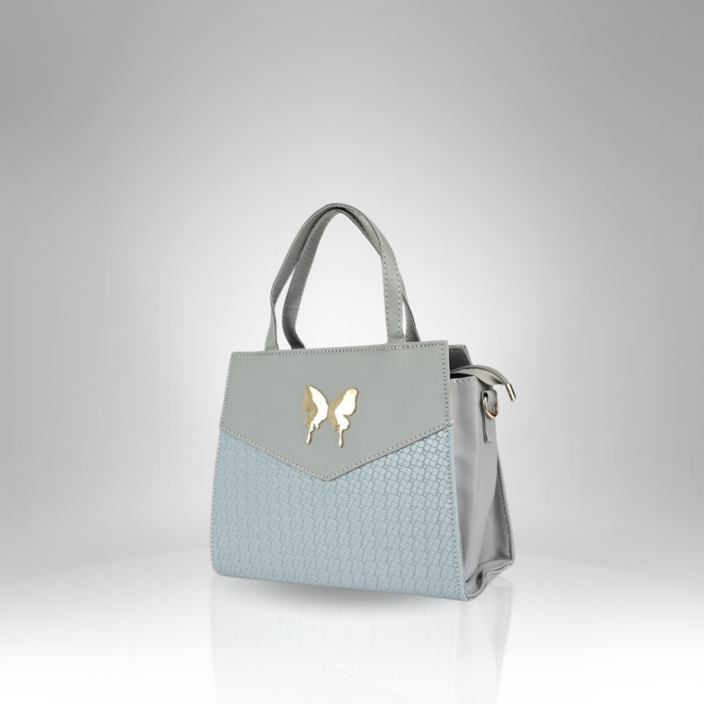 Elegant Women's Handbag with Butterfly Detail -  AX-24005 - Image 4