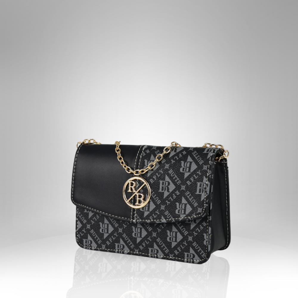 Women’s Signature Monogram Chain Crossbody Bag - AX-245