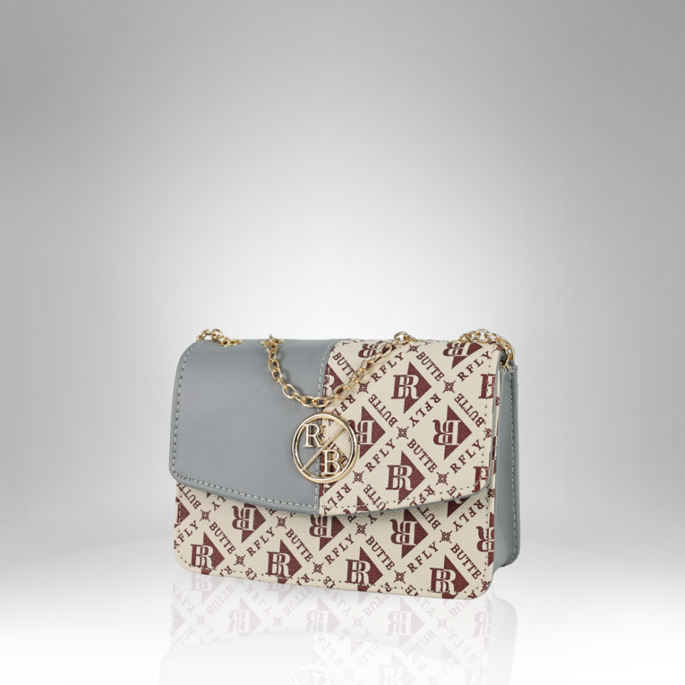 Women’s Signature Monogram Chain Crossbody Bag - AX-245 - Image 6