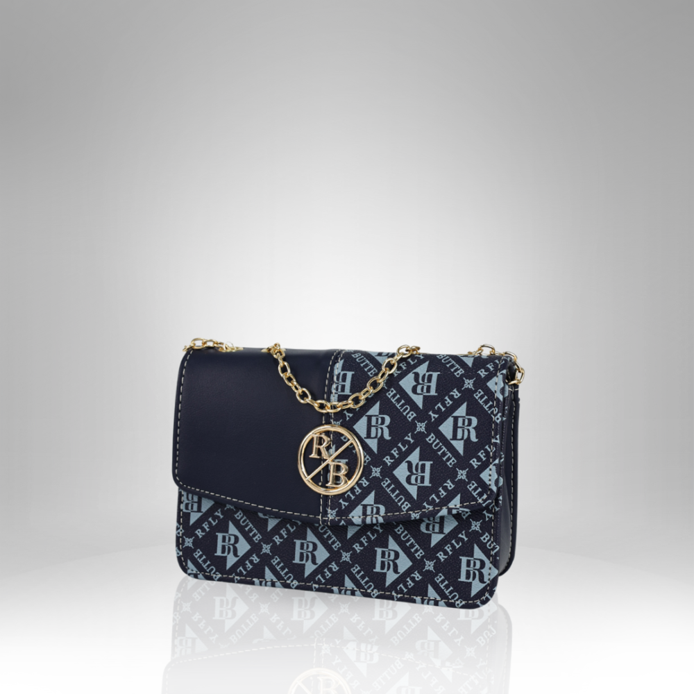 Women’s Signature Monogram Chain Crossbody Bag - AX-245 - Image 5