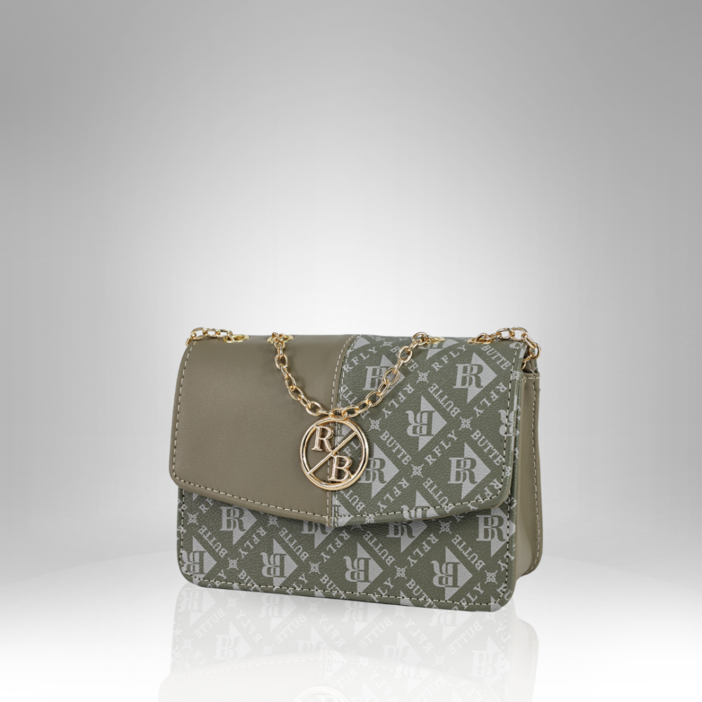Women’s Signature Monogram Chain Crossbody Bag - AX-245 - Image 4