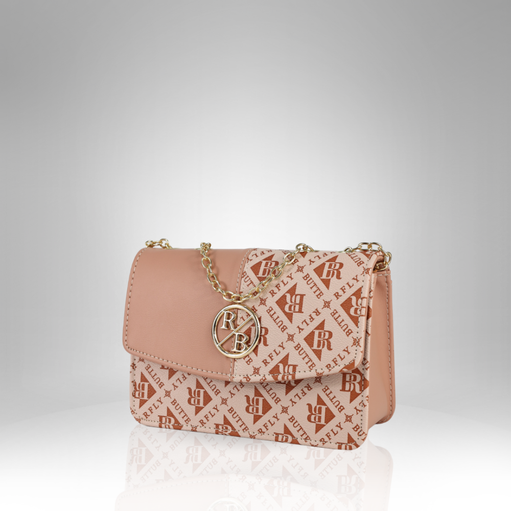 Women’s Signature Monogram Chain Crossbody Bag - AX-245 - Image 3