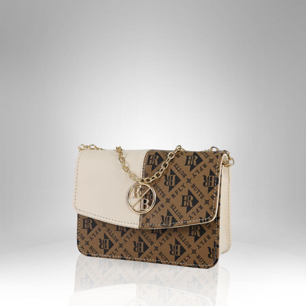 Women’s Signature Monogram Chain Crossbody Bag - AX-245 - Image 2