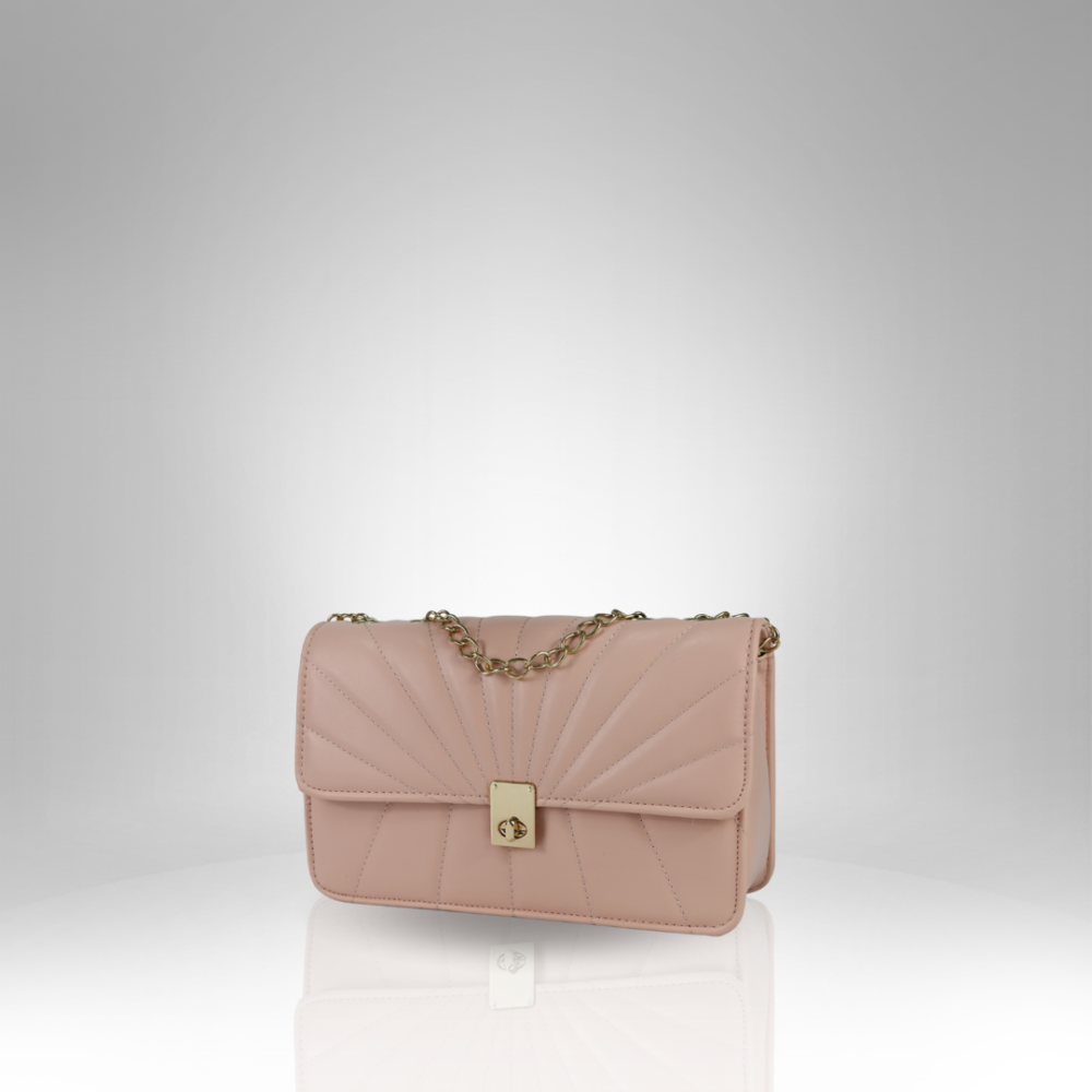 Women’s Chain-Handled Quilted Handbag - AX-124-1 - Image 5