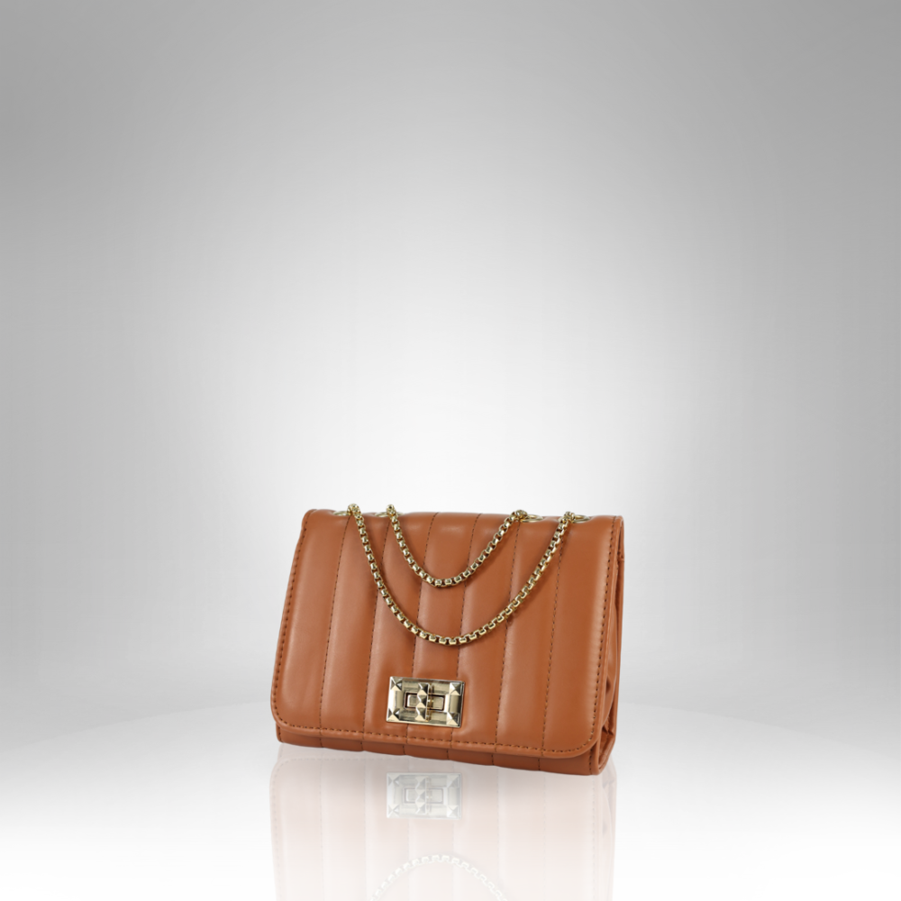 Women’s Quilted Chain Strap Handbag - AX-111 - Image 2