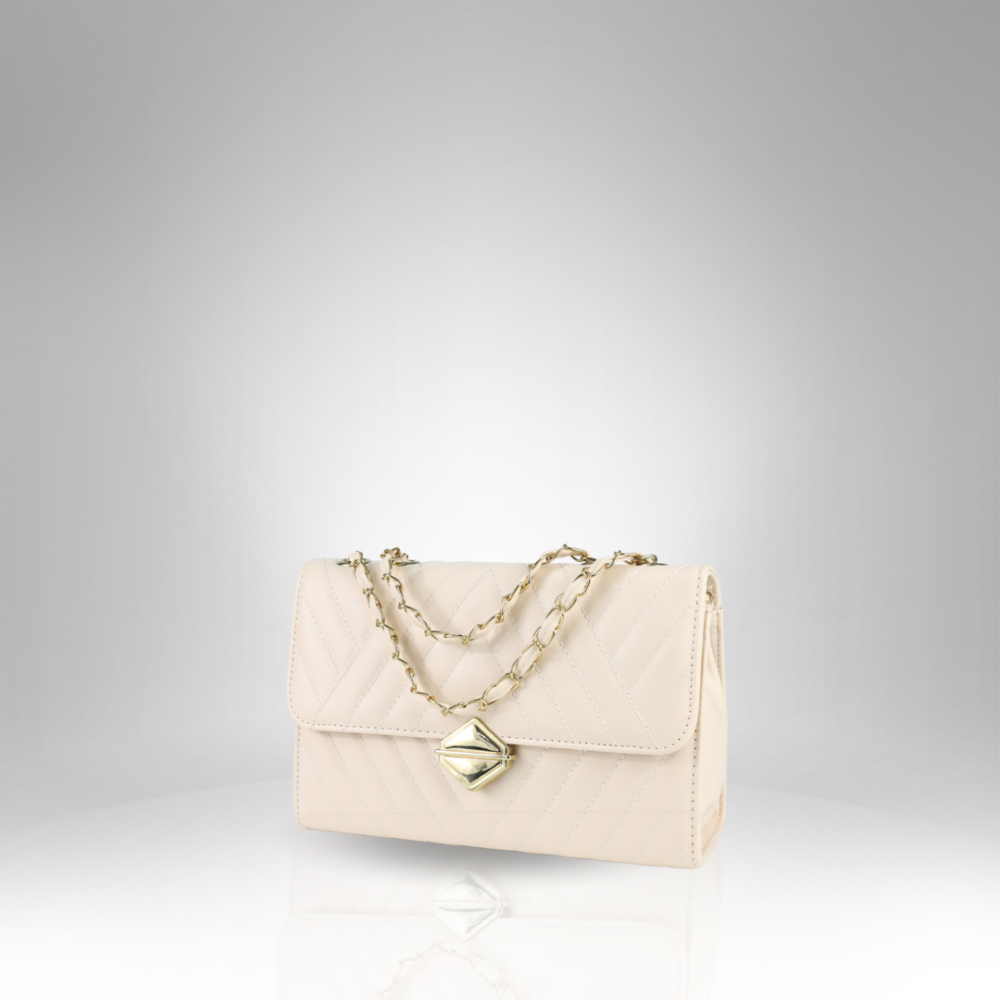 Women’s Quilted Chain Strap Crossbody Bag - AX-127-1