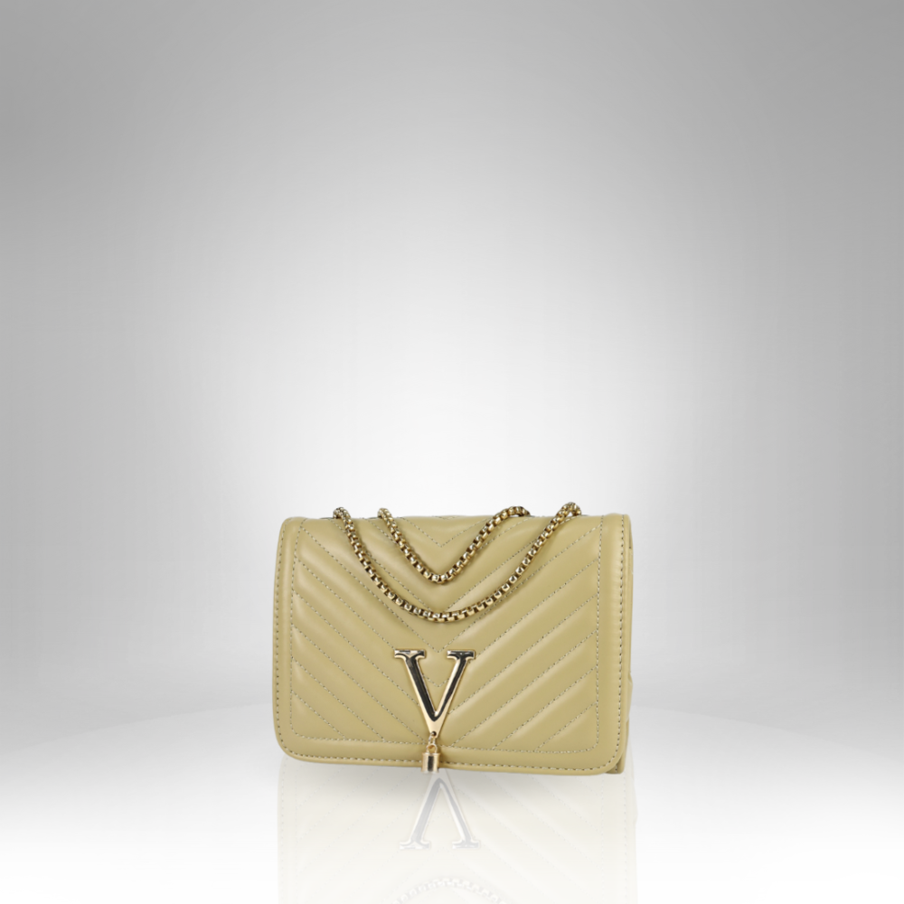Women’s Quilted Chain Strap Crossbody Bag - AX-108 - Image 4