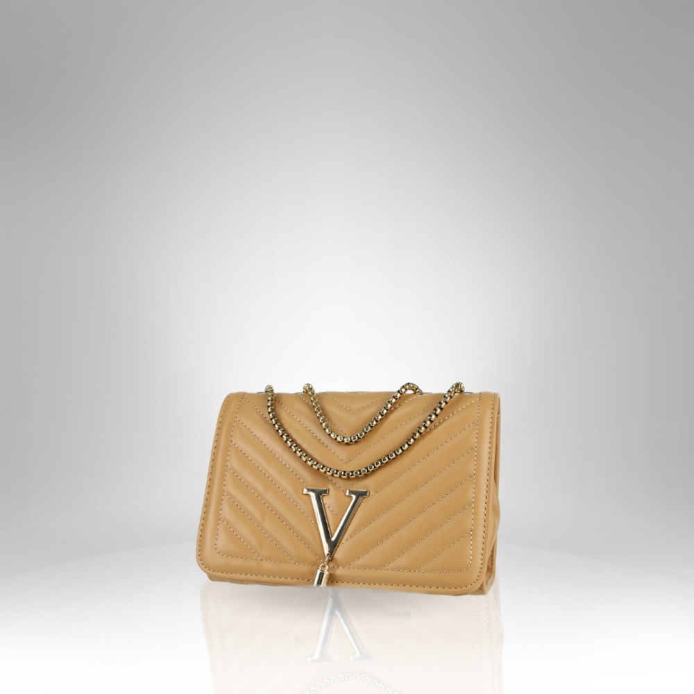 Women’s Quilted Chain Strap Crossbody Bag - AX-108 - Image 2