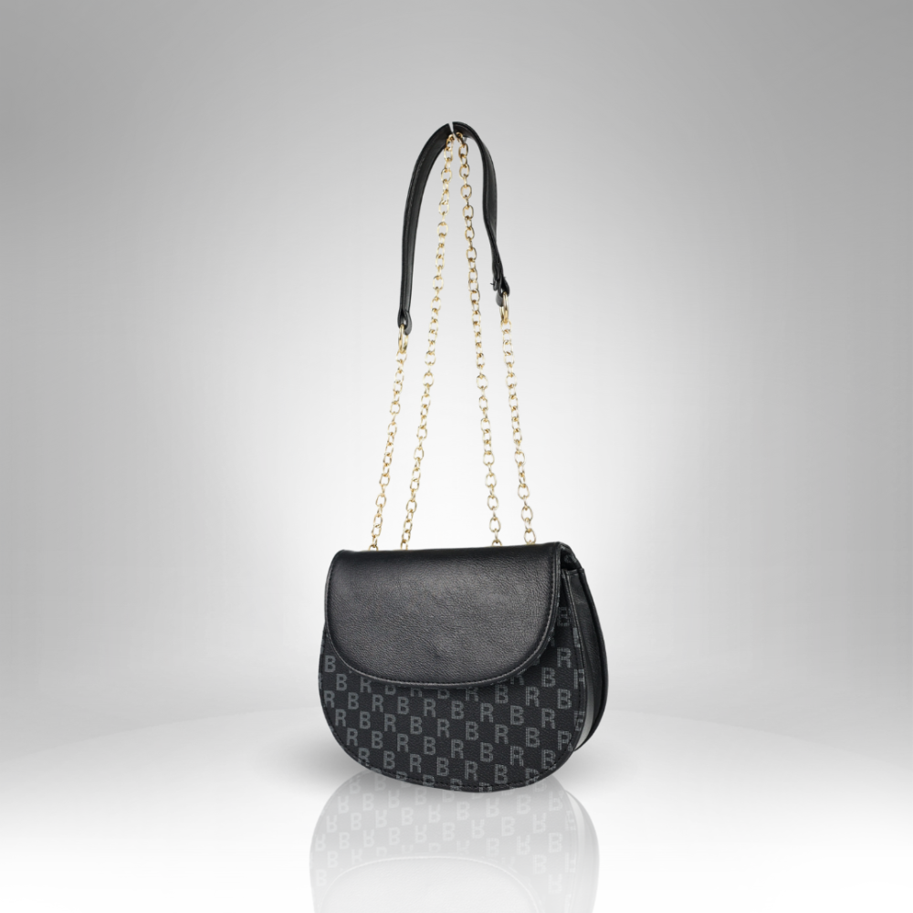Women’s Chic Monogram Crossbody Bag - AX-086
