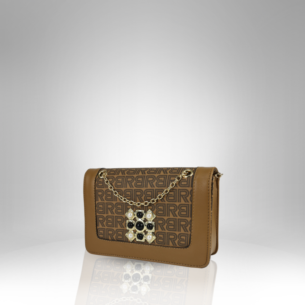 Women’s Flower-Embellished Monogram - AX-082