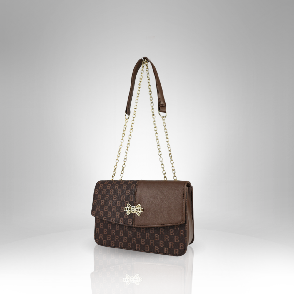 Women’s Monogram Handbag with Bow Closure - AX-076 - Image 5