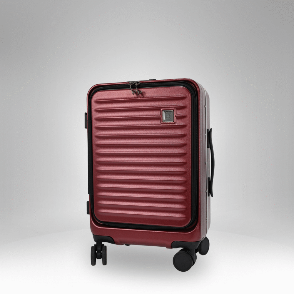 Ribbed Hardshell Luggage with 360° Wheels -  DP-24002 - Image 4