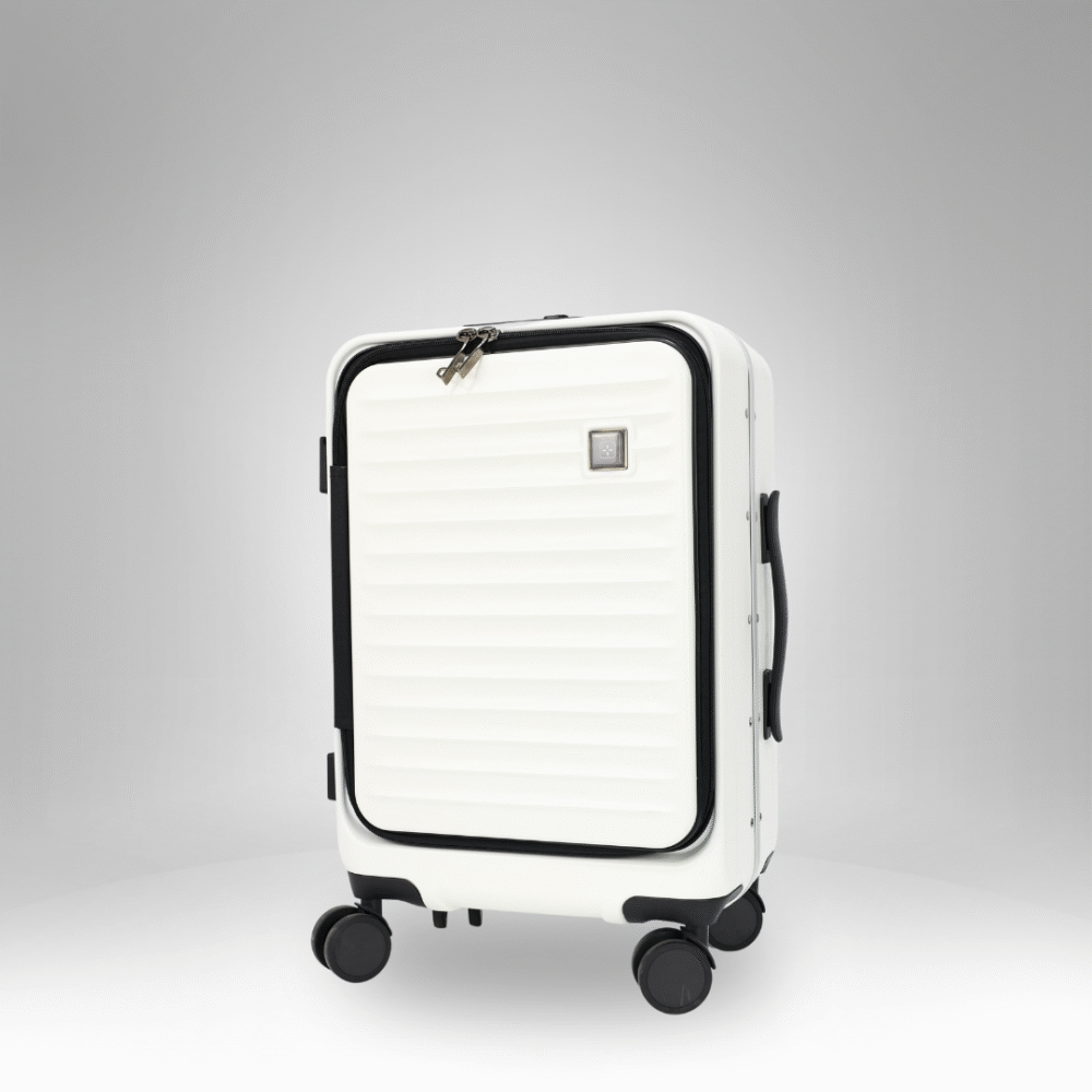 Ribbed Hardshell Luggage with 360° Wheels -  DP-24002 - Image 3