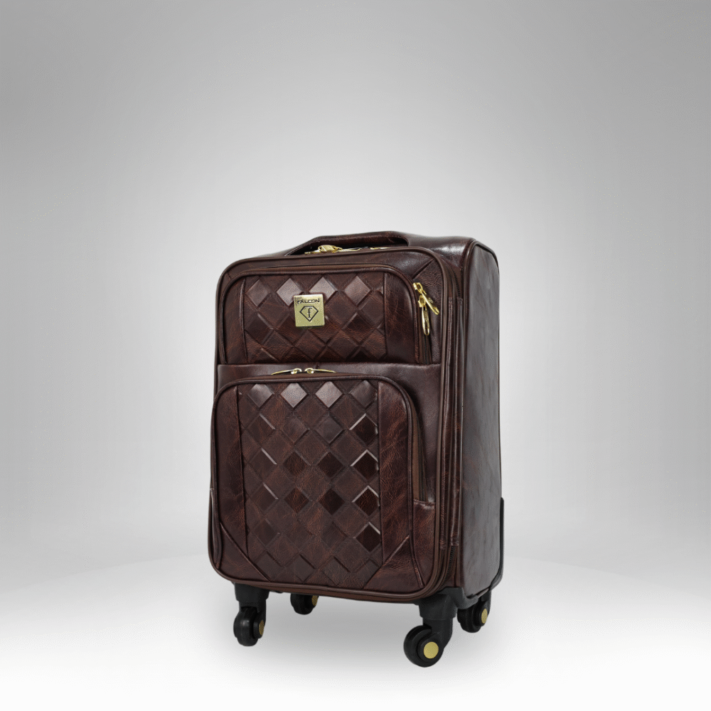 Woven Patterned Soft-Sided Luggage - 852/4