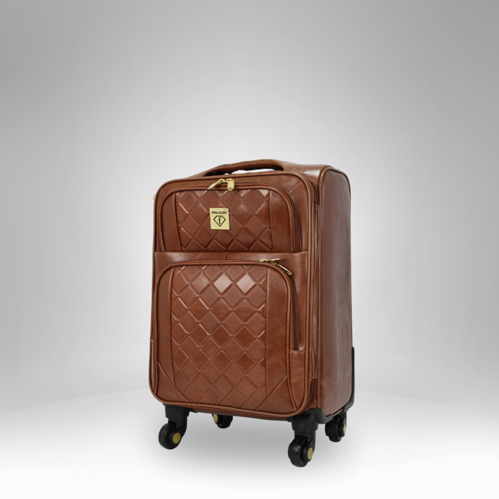 Woven Patterned Soft-Sided Luggage - 852/4 - Image 3