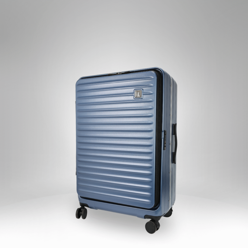 Ribbed Hardshell Luggage with 360° Wheels -  DP-24002 - Image 2