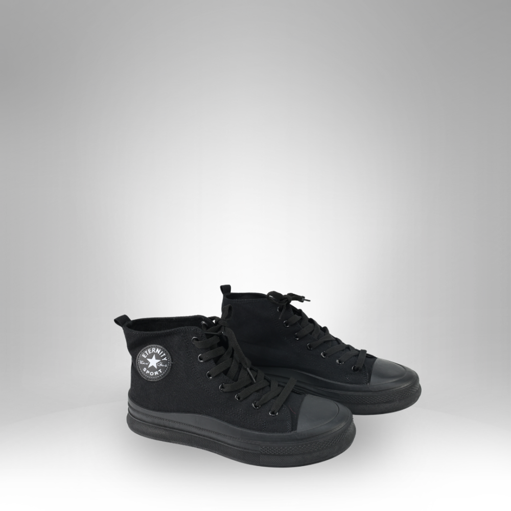 Men's High-Top Canvas Sneakers - CH-ZN002 - Image 4