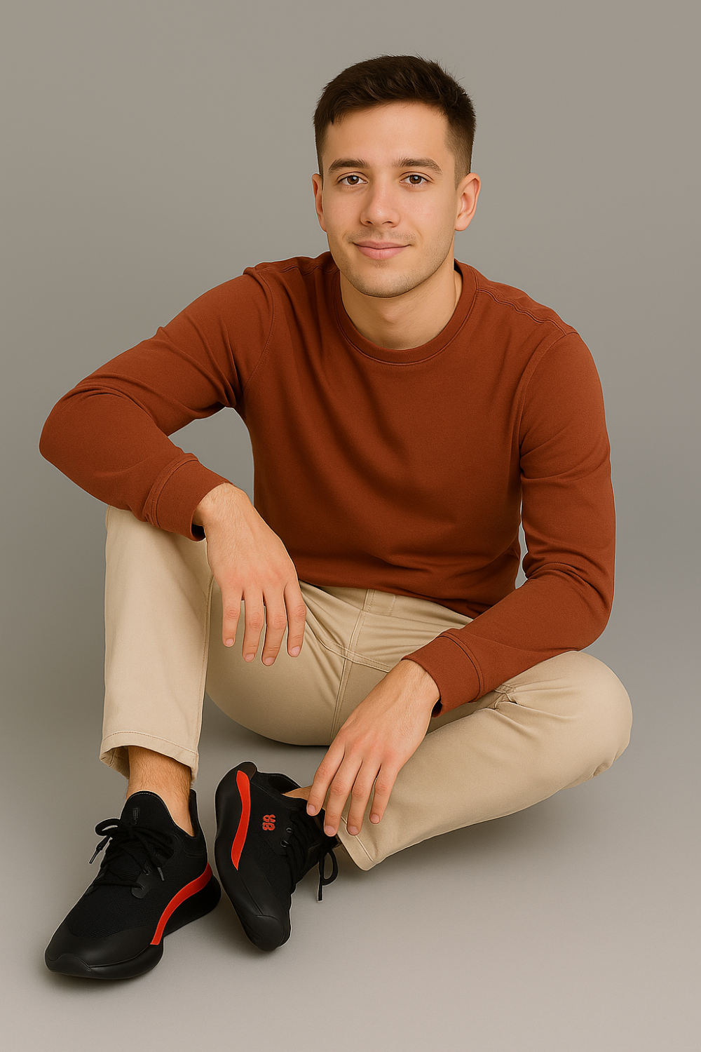 Men's Performance Sneakers – Stylish and Comfortable - L-74