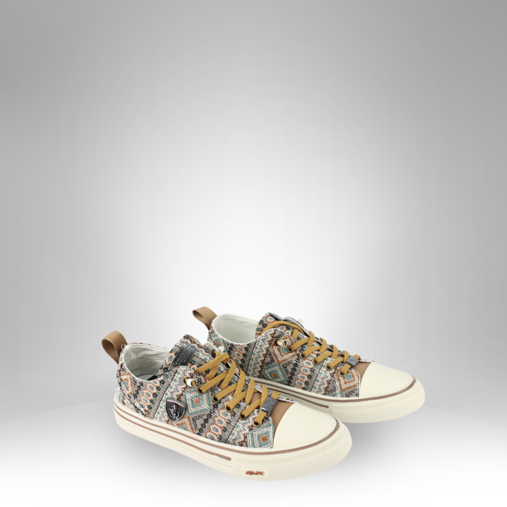 Men's Casual Sneakers with Pattern Design - CY-66E5 - Image 2