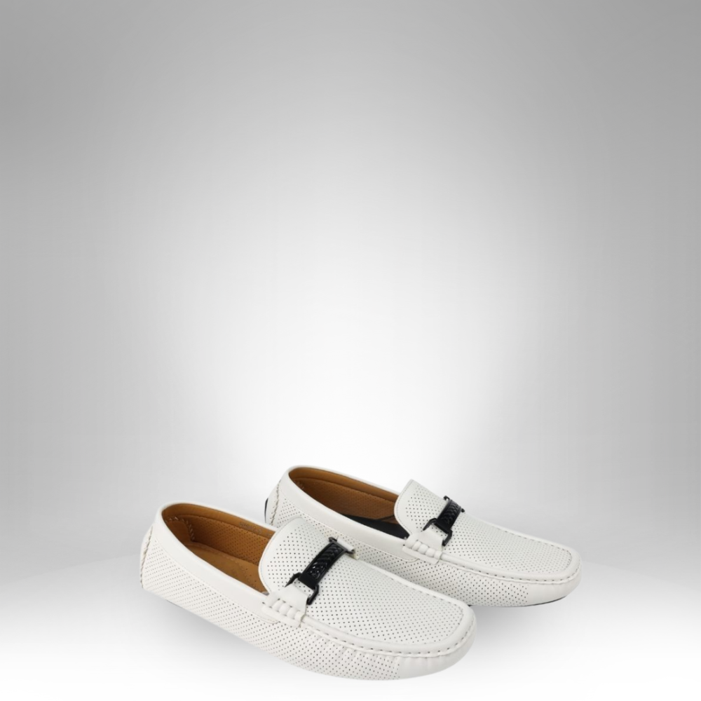 Men's Casual Loafers with Buckle - HY 912-3 - Image 2