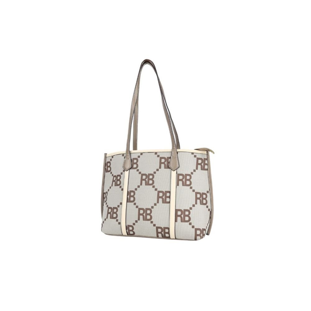 Monogram Print Tote Bag - SD-2128