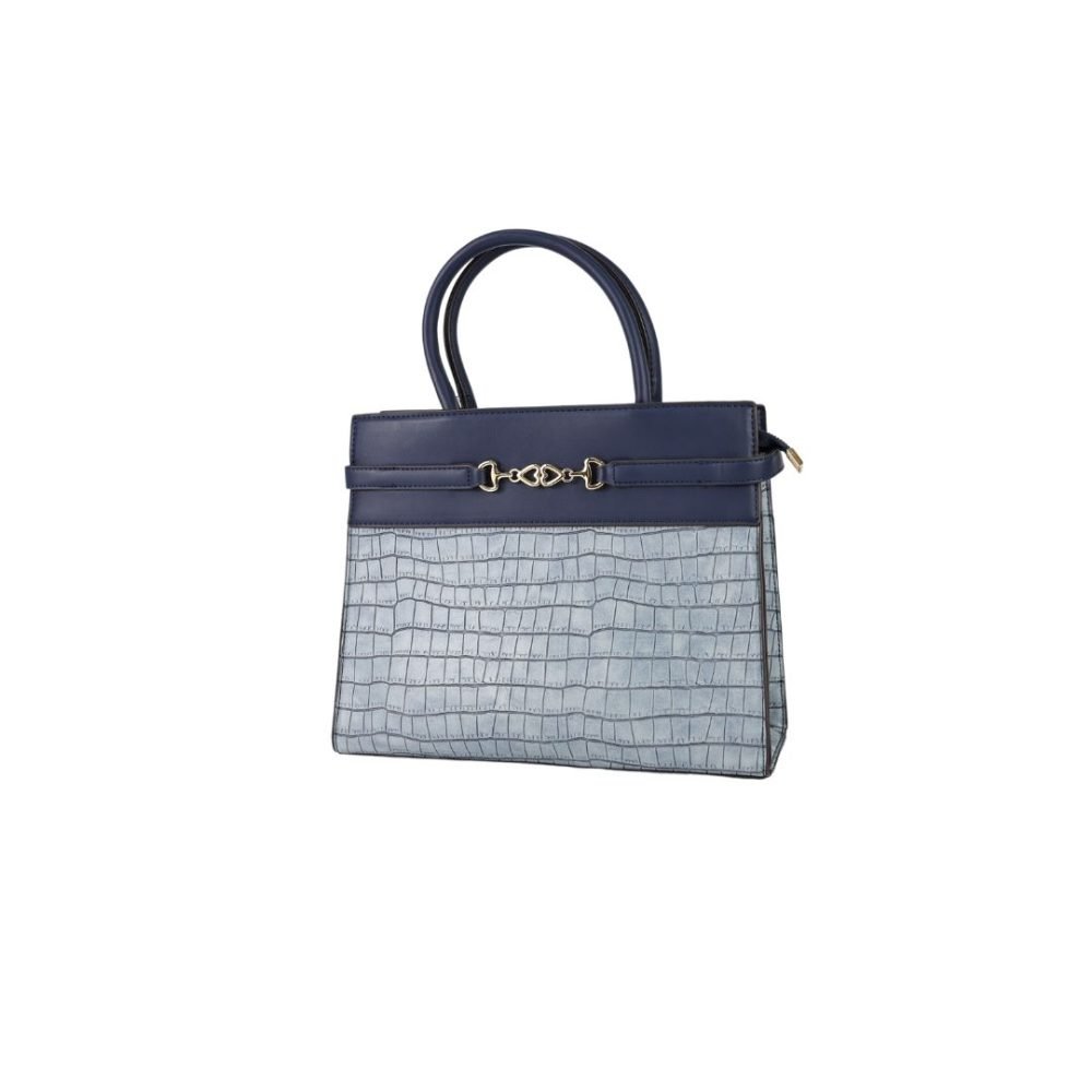 Textured Handbag with Classic Closure - SD-2057