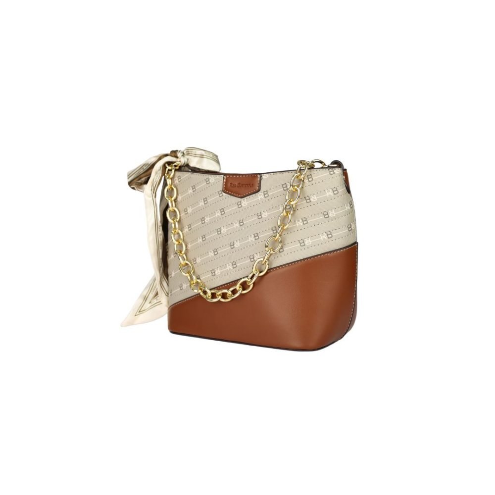Women's Elegant Two-Tone Shoulder Bag - Chic Chain Strap for Everyday Wear -SD-2062 - Image 2