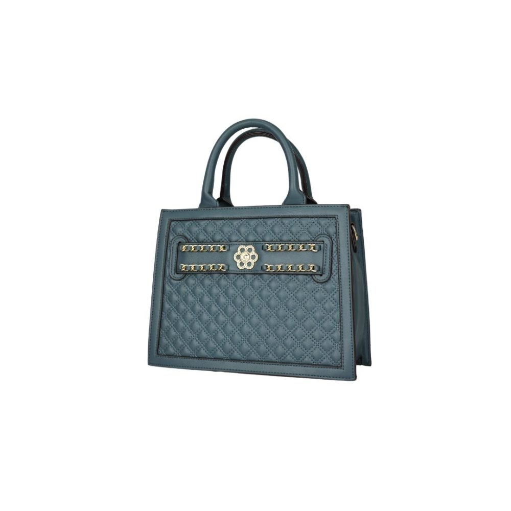 Quilted Handbag with Chain Detailing - SD-2125