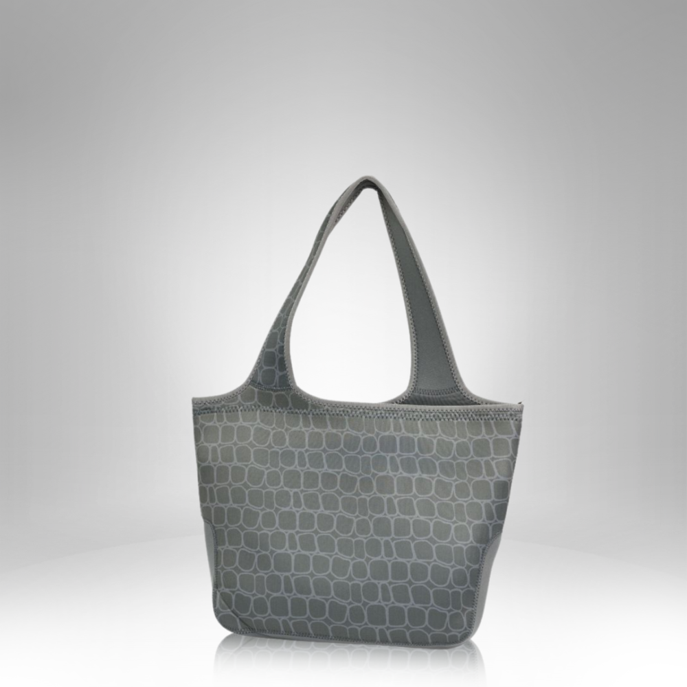 Women's Tote Bag with Textured Design - YA23-1 - Image 3