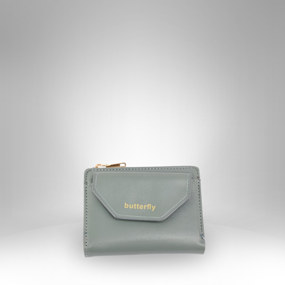 Sleek Fold-Over Wallet - 23C-C888