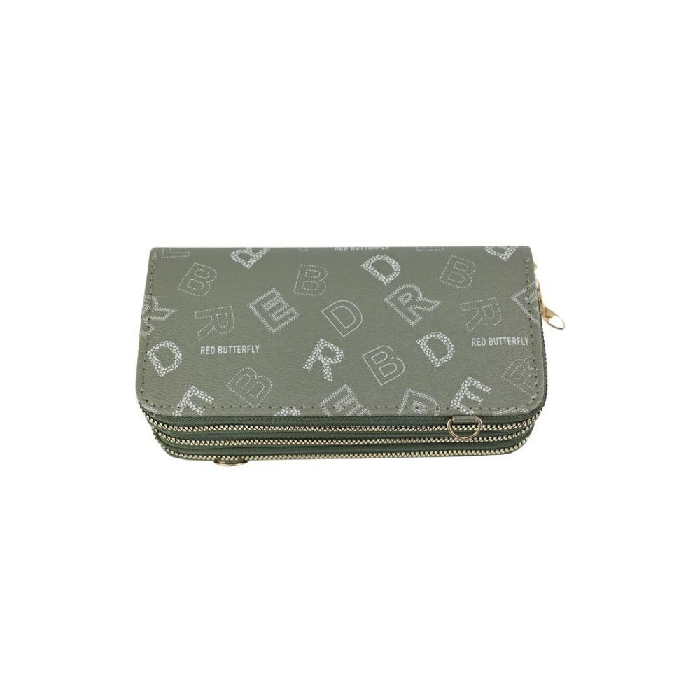 Monogrammed Zipper Long Wallet - 293-32