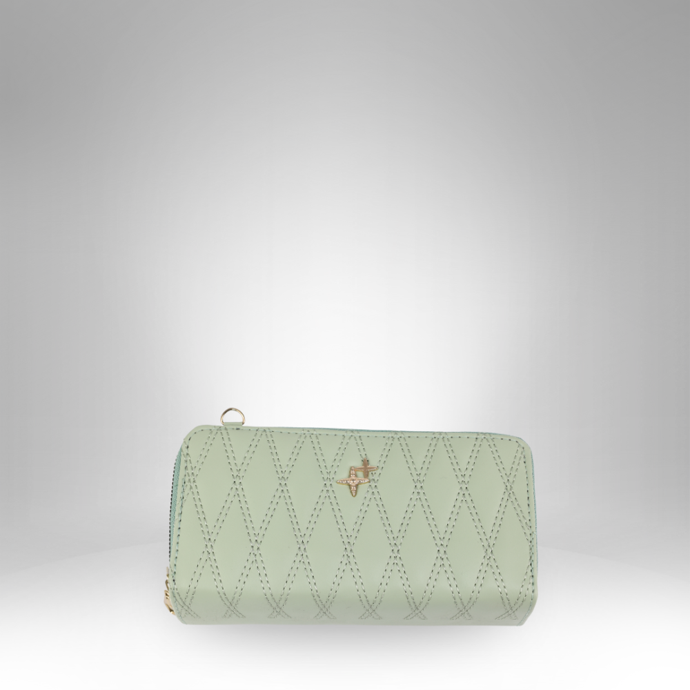 Quilted Long Wallet - NI-81 - Image 3