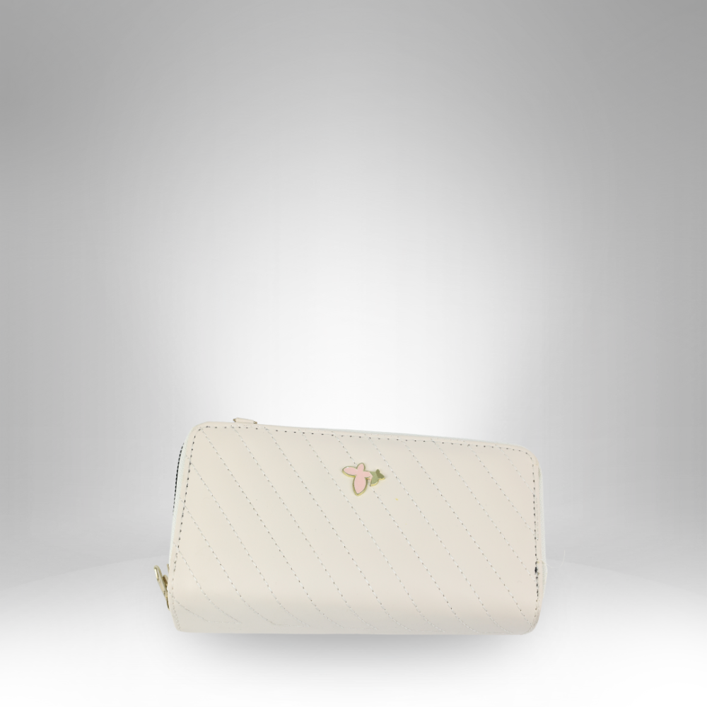Quilted Wallet with Butterfly - NI-77 - Image 2