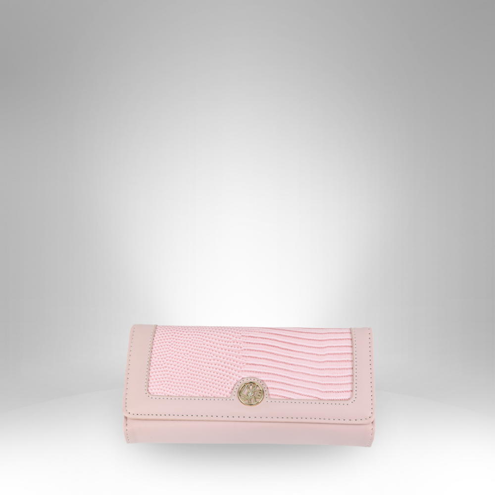 Elegant Button Closure Wallet - RR-340-1 - Image 5