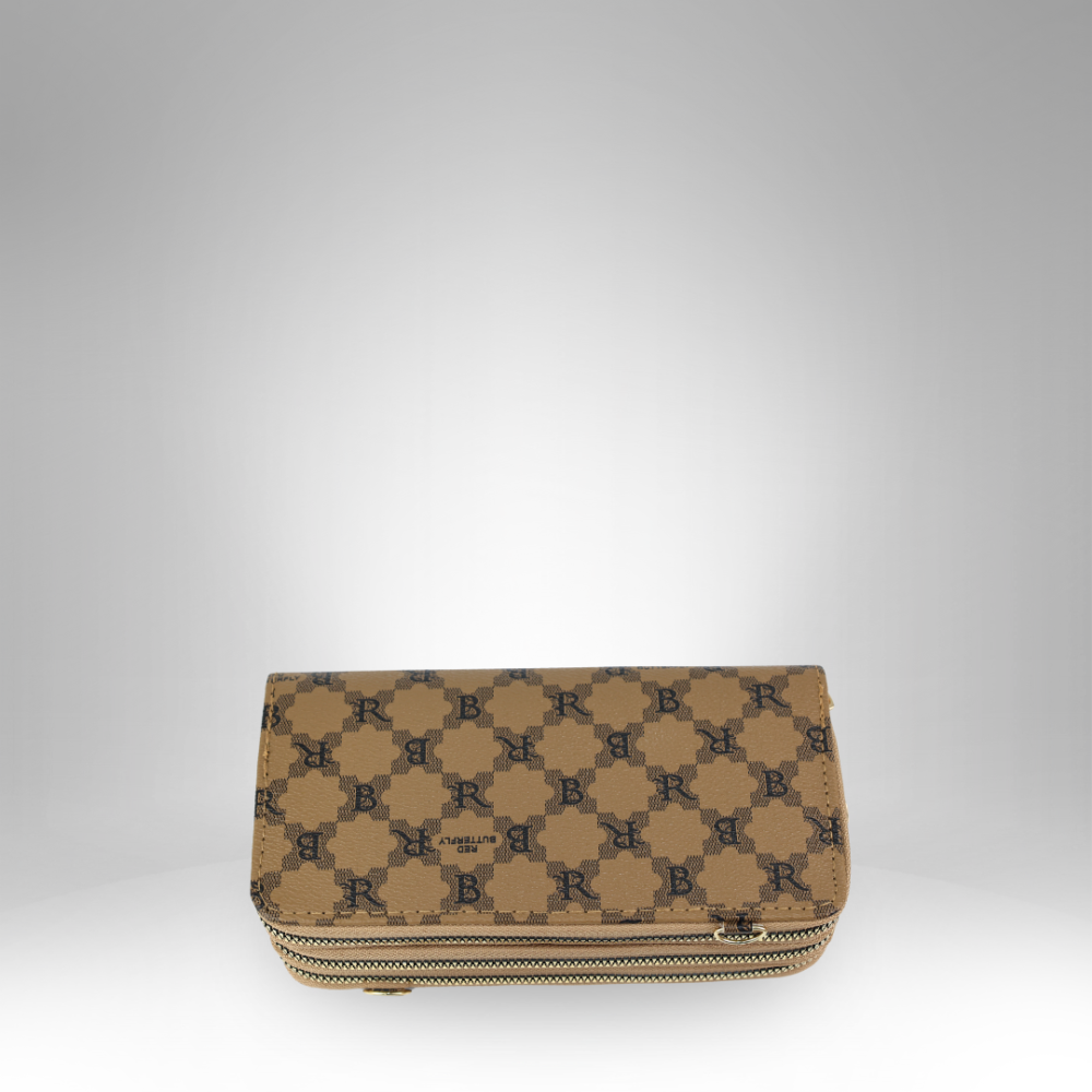 Monogrammed Zipper Long Wallet - 293-29 - Image 5