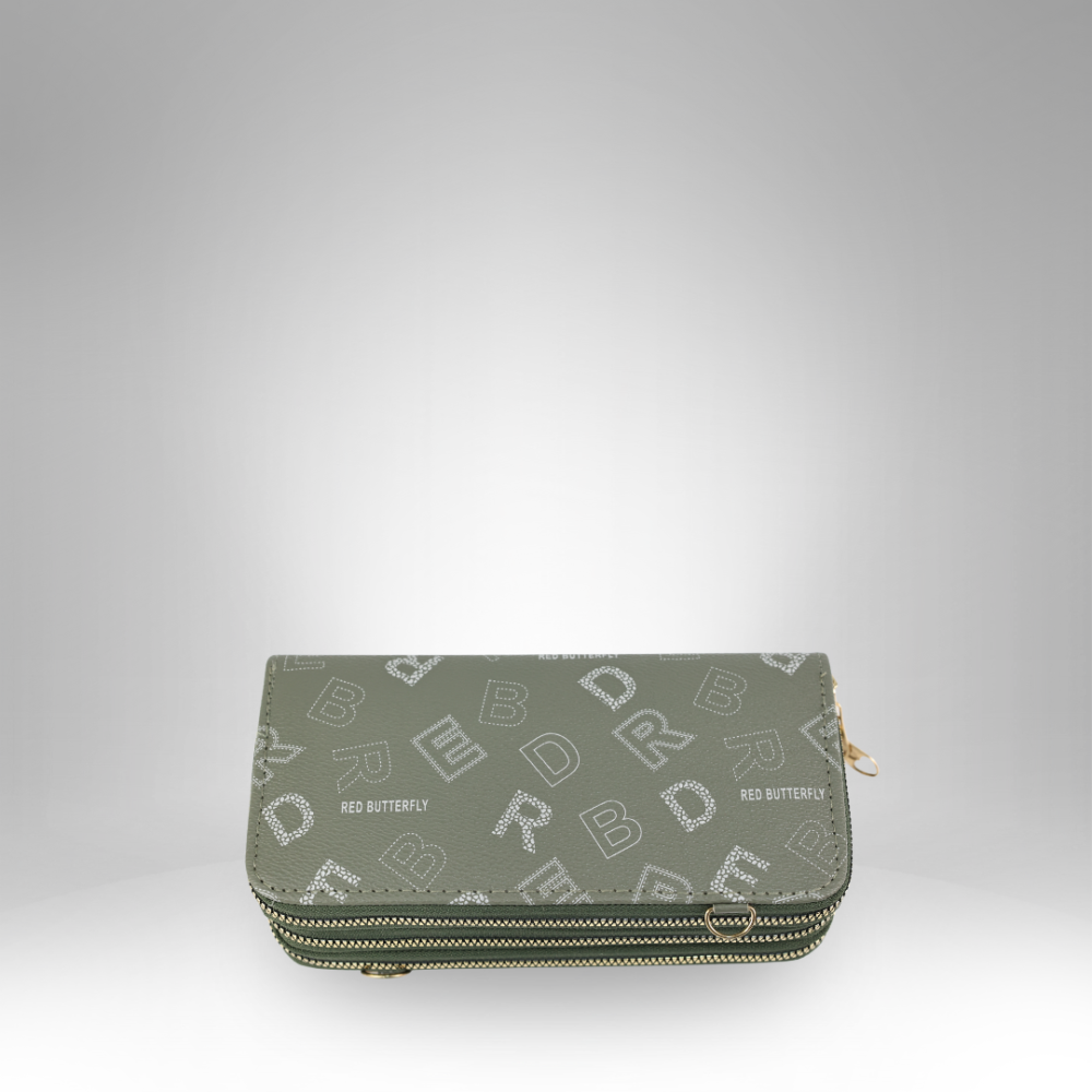 Monogrammed Zipper Long Wallet - 293-32 - Image 2