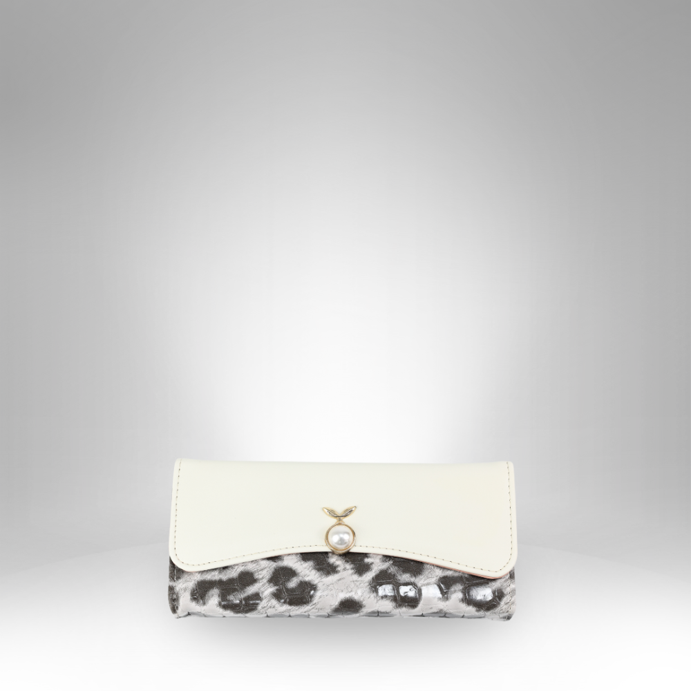 Women's Leopard Print Long Wallet - TP-00018