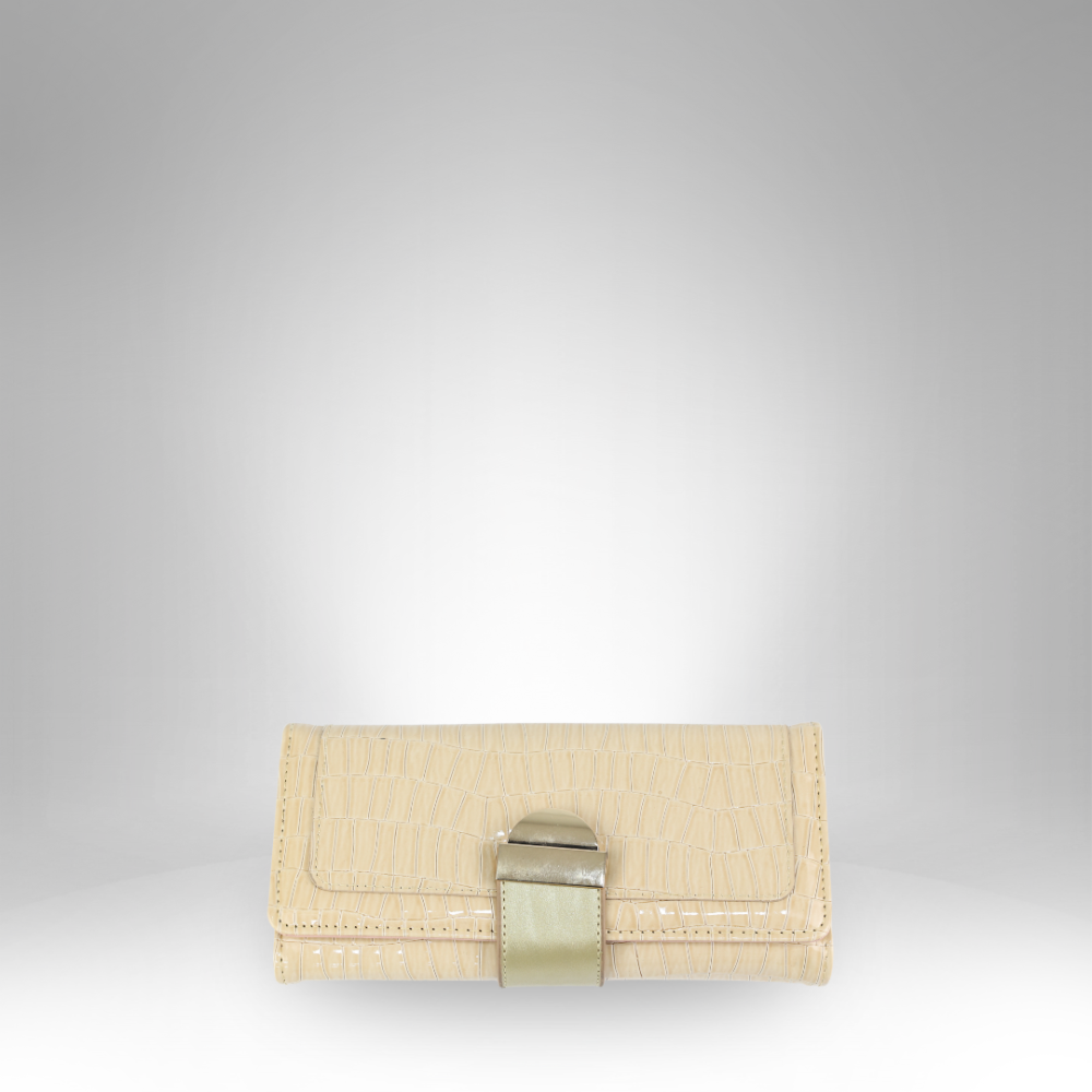 Embossed Snap-Closure Rexin Wallet - RR-301 - Image 2