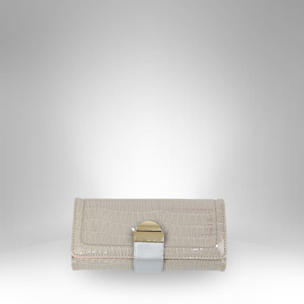 Embossed Snap-Closure Rexin Wallet - RR-301