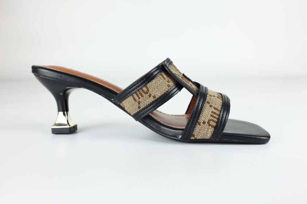 Women’s Elegant Heeled Mules - T58402-5 - Image 4
