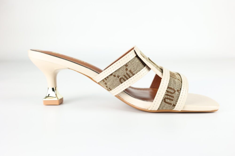 Women’s Elegant Heeled Mules - T58402-5 - Image 3