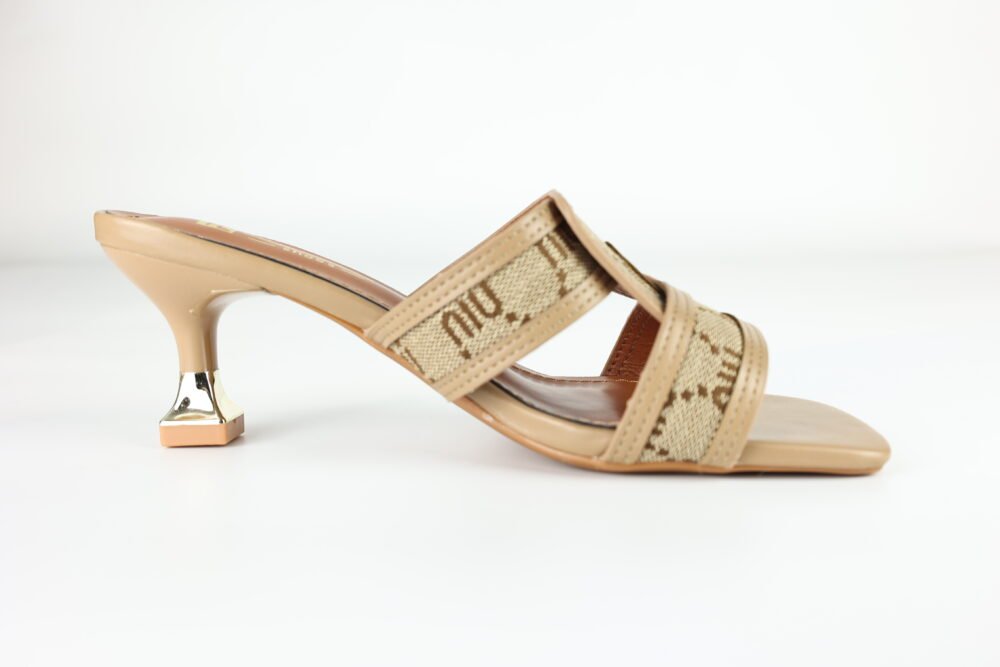 Women’s Elegant Heeled Mules - T58402-5 - Image 2