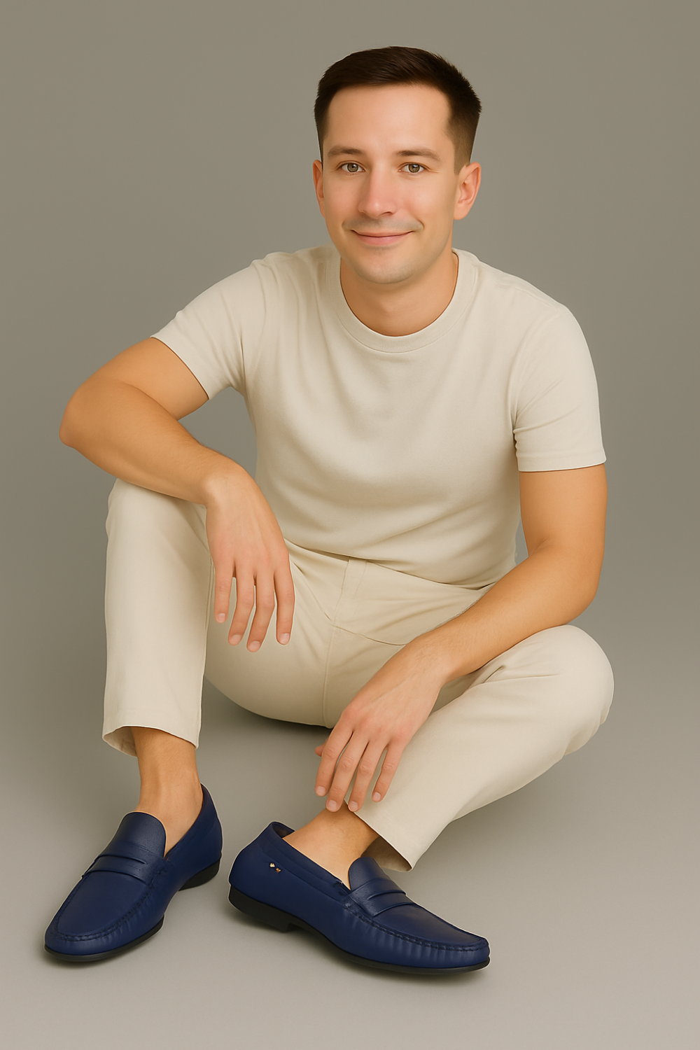 Men's Brown Moccasins – Effortless Comfort and Style - FY-161