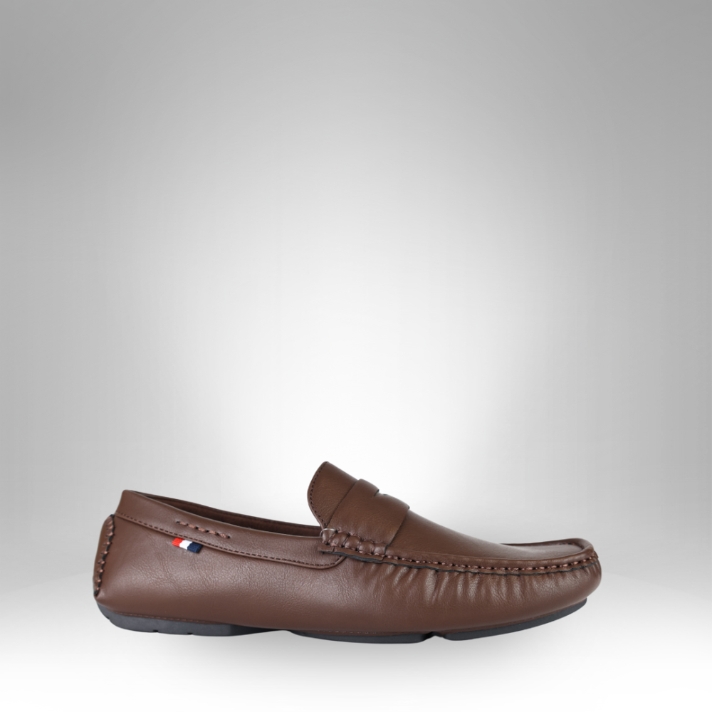Men's Brown Moccasins – Effortless Comfort and Style - FY-161 - Image 3
