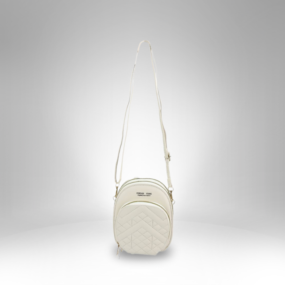 Women's Stylish Dual Pocket Crossbody Bag- AB-29 - Image 4