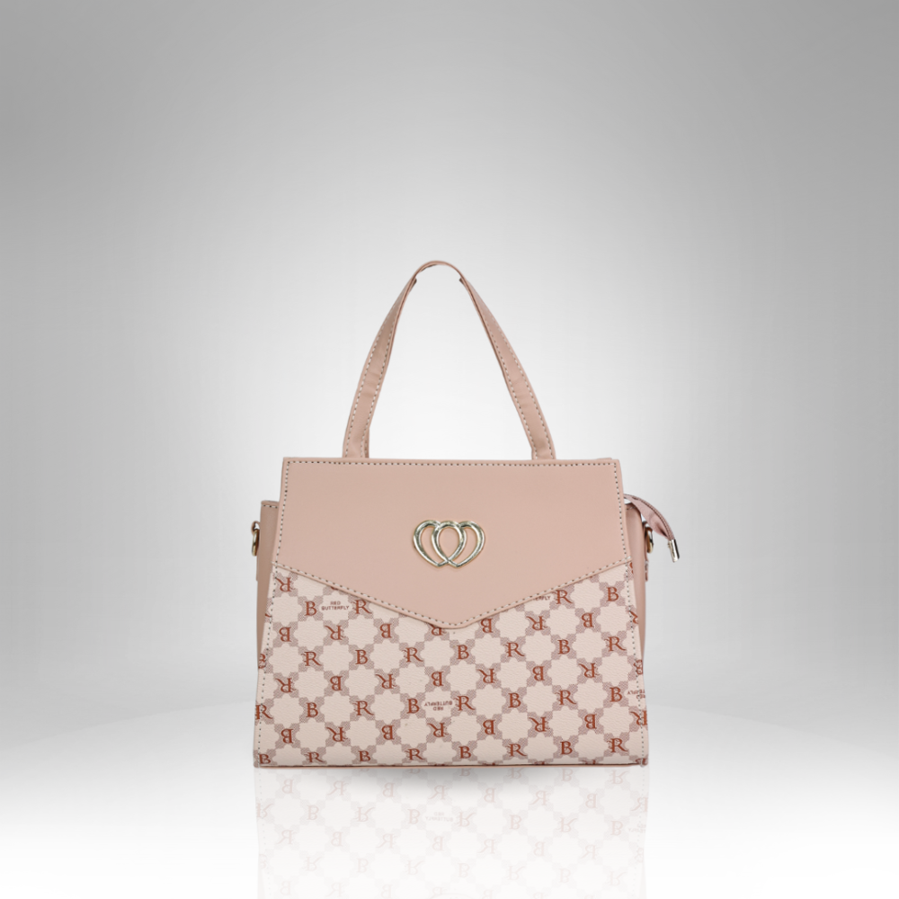 Women's Monogrammed Shoulder Tote Bag AX-24004 - Image 4