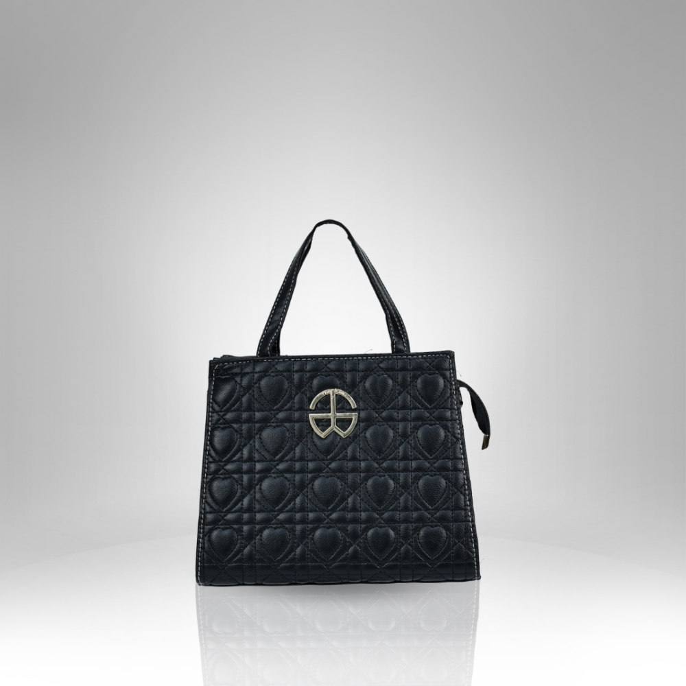 Women's Classic Quilted Monogram Tote Bag AX-24003