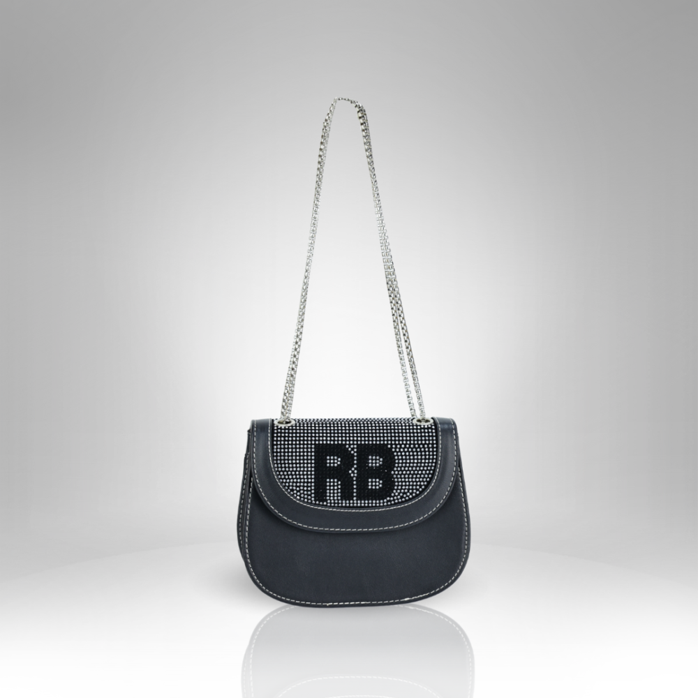 Women's Monogram Chain Crossbody Bag AX-253 - Image 4