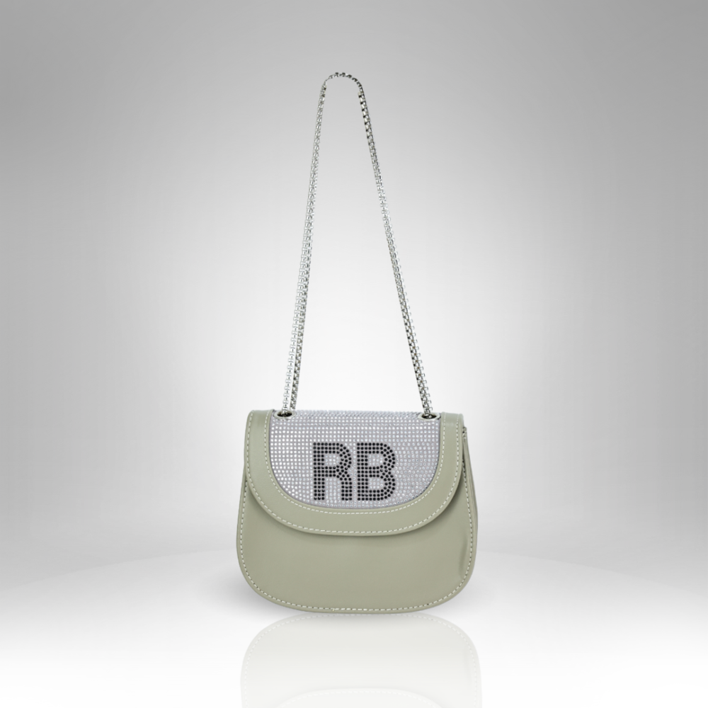 Women's Monogram Chain Crossbody Bag AX-253 - Image 3