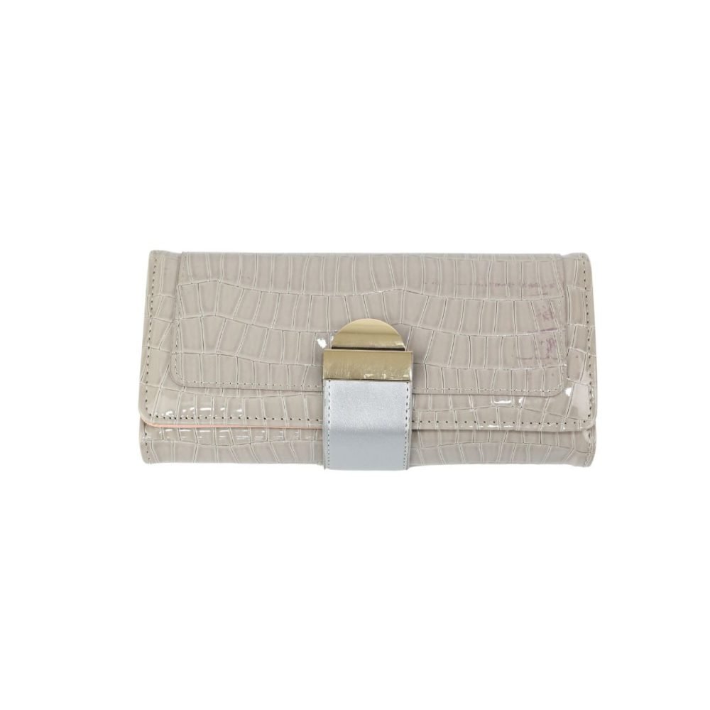 Embossed Snap-Closure Rexin Wallet - RR-301 - Image 4